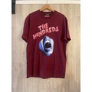 The Hundreds - Horror Film movie / size L / Burgundy